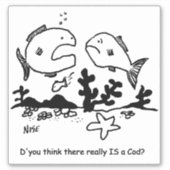 タラはあるか?漫画。 シール (正面)