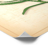 タラゴンフランスのハーブ ポスター (角)