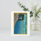 タラック山のゼファー入り江を見ながら ポストカード (スタンド正面)