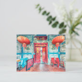 タラットノイ ポストカード (スタンド正面)