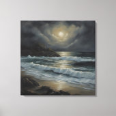 タラナキコースト – 引き伸ばしキャンバス印刷 キャンバスプリント (正面)