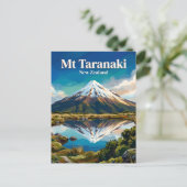 タラナキ山 ニュージーランド ポストカード (スタンド正面)