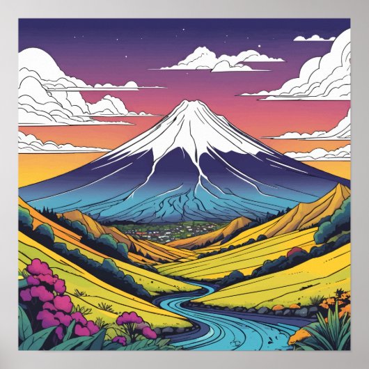タラナキ山 ポスター (正面)