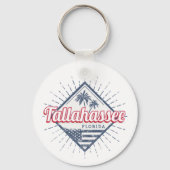 タラハシー市フロリ統一されたダ州ヴィンテージUSA キーホルダー (正面)