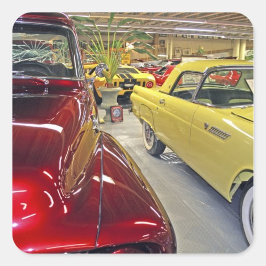 タラハシー自動車博物館のヴィンテージ車 スクエアシール (正面)