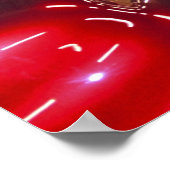 タラハシー自動車博物館のヴィンテージ車 ポスター (角)