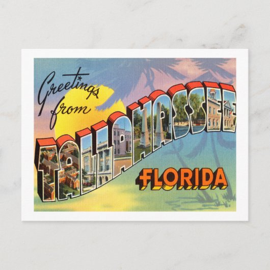 タラハシー・フロリダポストカード ポストカード (正面)