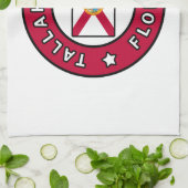 タラハシー・フロリダ キッチンタオル (折り畳み)