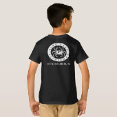 タラバガニ漁師のTシャツ Tシャツ (裏面フル)