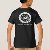 タラバガニ漁師のTシャツ Tシャツ (裏面)