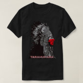 タラフマラメキシコインディアン誇りを持ったチーフヴィンテージレポート Tシャツ (デザイン正面)