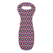 タラベカラフルラタイルトートワインバッグ