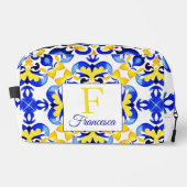 タラベラのアズレジョ青いタイルの花嫁の贈り物 ドップキット (正面)