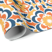 タラベラのタイル模様 ラッピングペーパー (ロールコーナー)