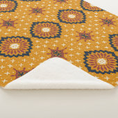 タラベラの模様。アズレホス・ポルトガル。トルコのオルナム シェルパブランケット (3/4)