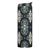 タラベラの模様。アズレホス・ポルトガル。トルコのオルナム タンブラー (回転左)