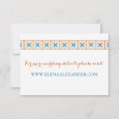 タラベラスペインのタイルWebサイトカード (正面)