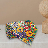 タラベラスペインのメキカラフルシク瓦 ネクタイ