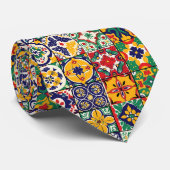 タラベラスペインのメキカラフルシク瓦 ネクタイ (ロール)