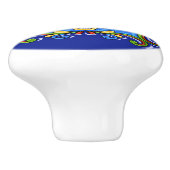 タラベラタイルバージョン3セラミック引出しノブ セラミックノブ (側面)