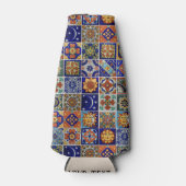 タラベラタイルパーソナライズ文字南西デザイン ボトルクーラー (正面)