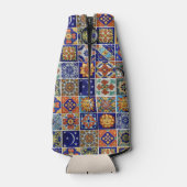 タラベラタイルパーソナライズ文字南西デザイン ボトルクーラー (裏面)