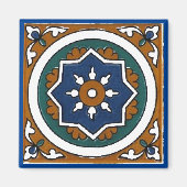 タラベラタイル マグネット (正面)