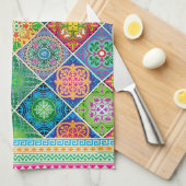 タラベラデザイン-2キッチンタオル キッチンタオル (四つ折り)