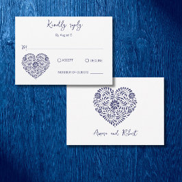 タラベラハートフラットカード