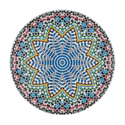 タラベラモザイクスタイル カッティングボード (正面)