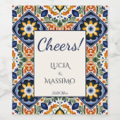 タラベラヴィンテージメキ結婚シコ印刷 ワインラベル (シングルラベル)