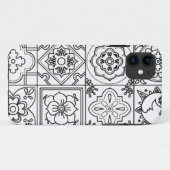 タラベラ刺激を受けたなパターン Case-Mate iPhoneケース (裏面(横))