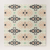 タラベラ地中海のタイル、観賞用デザイン。 ジグソーパズル (横)