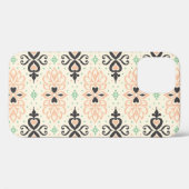 タラベラ地中海のタイル、観賞用デザイン。 Case-Mate iPhoneケース (裏面 (横))