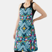 タラベラ模様。インディアンパッチワーク。アズレジョスポート エプロン (インサイチュ)