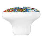 タラベラ瓦セラミック引き出しノブ セラミックノブ (側面)