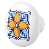 タラベラ瓦セラミック引き出しノブ セラミックノブ (右)