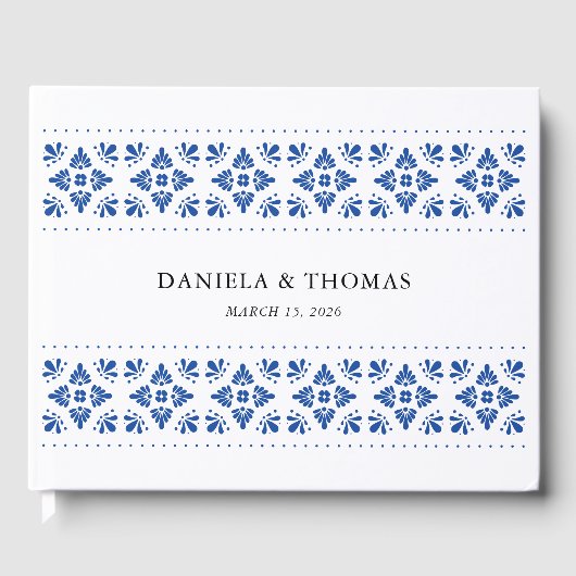 タラベラ結婚メキシコのゲストブック ゲストブック (正面)