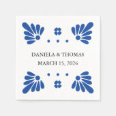 タラベラ結婚メキシコのナプキン スタンダードカクテルナプキン (正面)