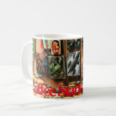 タラベラ陶器テーマ、コーヒーマグ コーヒーマグカップ (正面左)