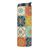 タラベラ、アズレホス、トルコのモザイク壁紙。 タンブラー (回転左)