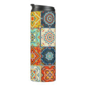 タラベラ、アズレホス、トルコのモザイク壁紙。 タンブラー (回転右)