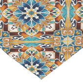 タラベラ・アズレホヴィンテージメキシ結婚コの装飾 ショートテーブルランナー (コーナー)