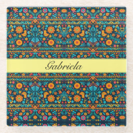 タラベラ・ガーデン、カスタム ガラスコースター