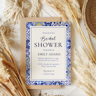 タラベラ・フィエスタスペインの：メキシコブライダルシャワー 招待状