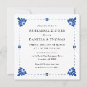 タラベラ メキシコ リハーサル ディナー 招待状 (正面)