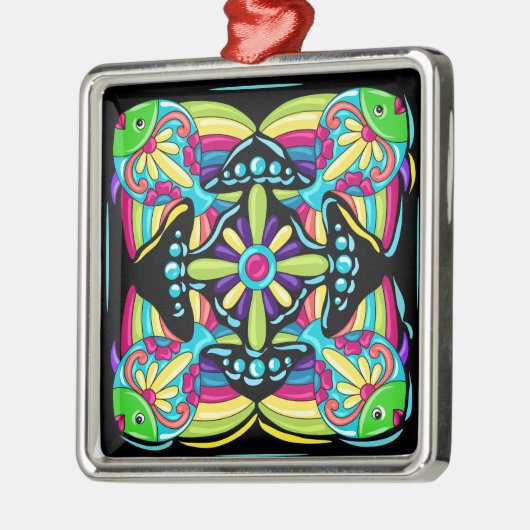 タラベラ メタルオーナメント (左)