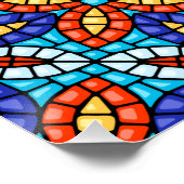 タラベラ・モザイク・タイル・ポスター ポスター (コーナー)