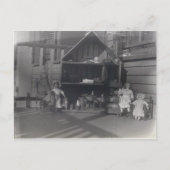 タララドルハウスと人形 ポストカード (正面)