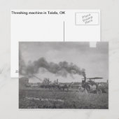 タララ脱穀機OKはがき ポストカード (正面/裏面)